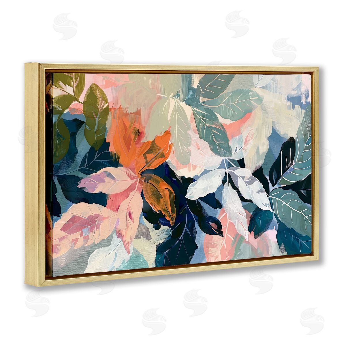 Elara Yasna Tropical Oasis Dream Canvas Wall Art Print