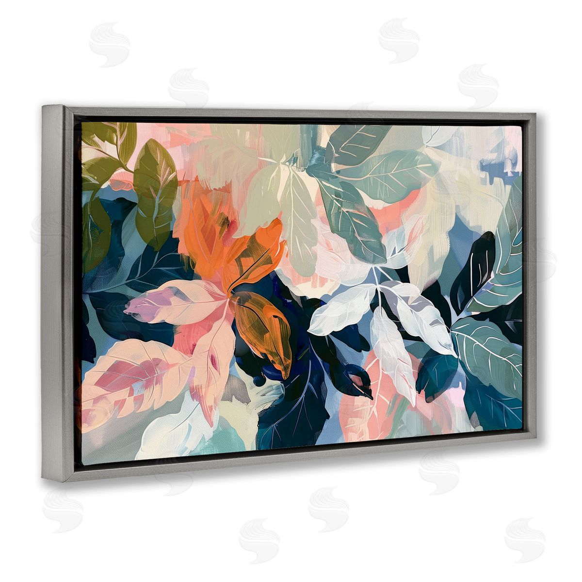 Elara Yasna Tropical Oasis Dream Canvas Wall Art Print