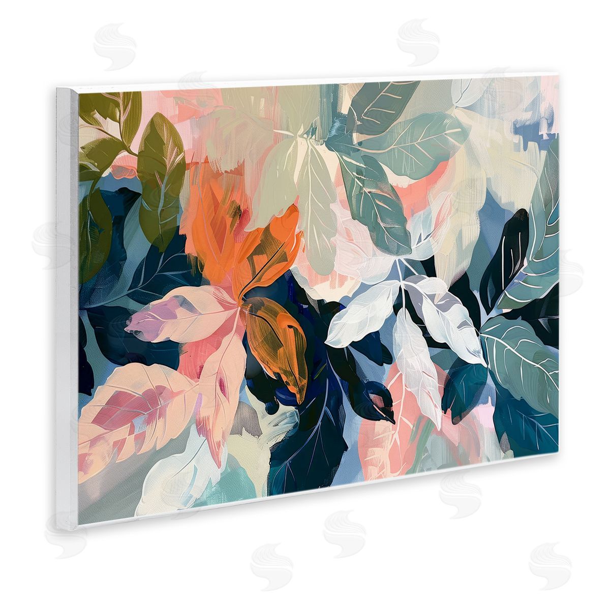 Elara Yasna Tropical Oasis Dream Canvas Wall Art Print