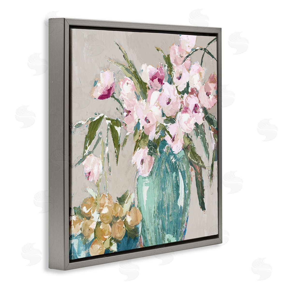 Susan Pepe Fruit And Flowers Arrangement Canvas Wall Art Print
