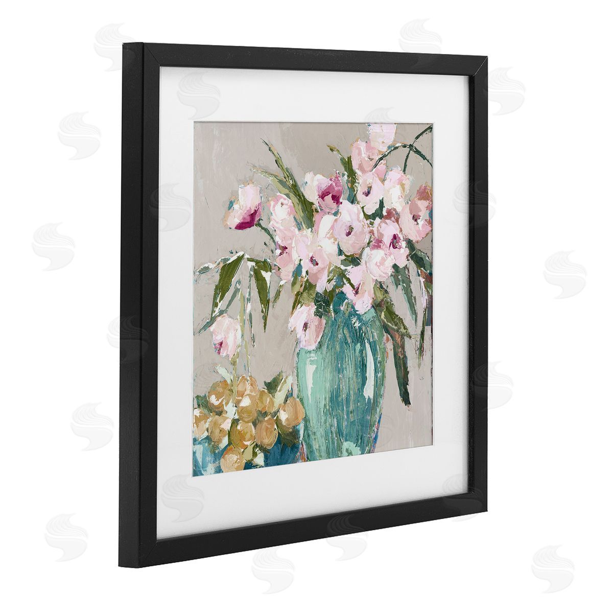 Susan Pepe Fruit And Flowers Arrangement Canvas Wall Art Print