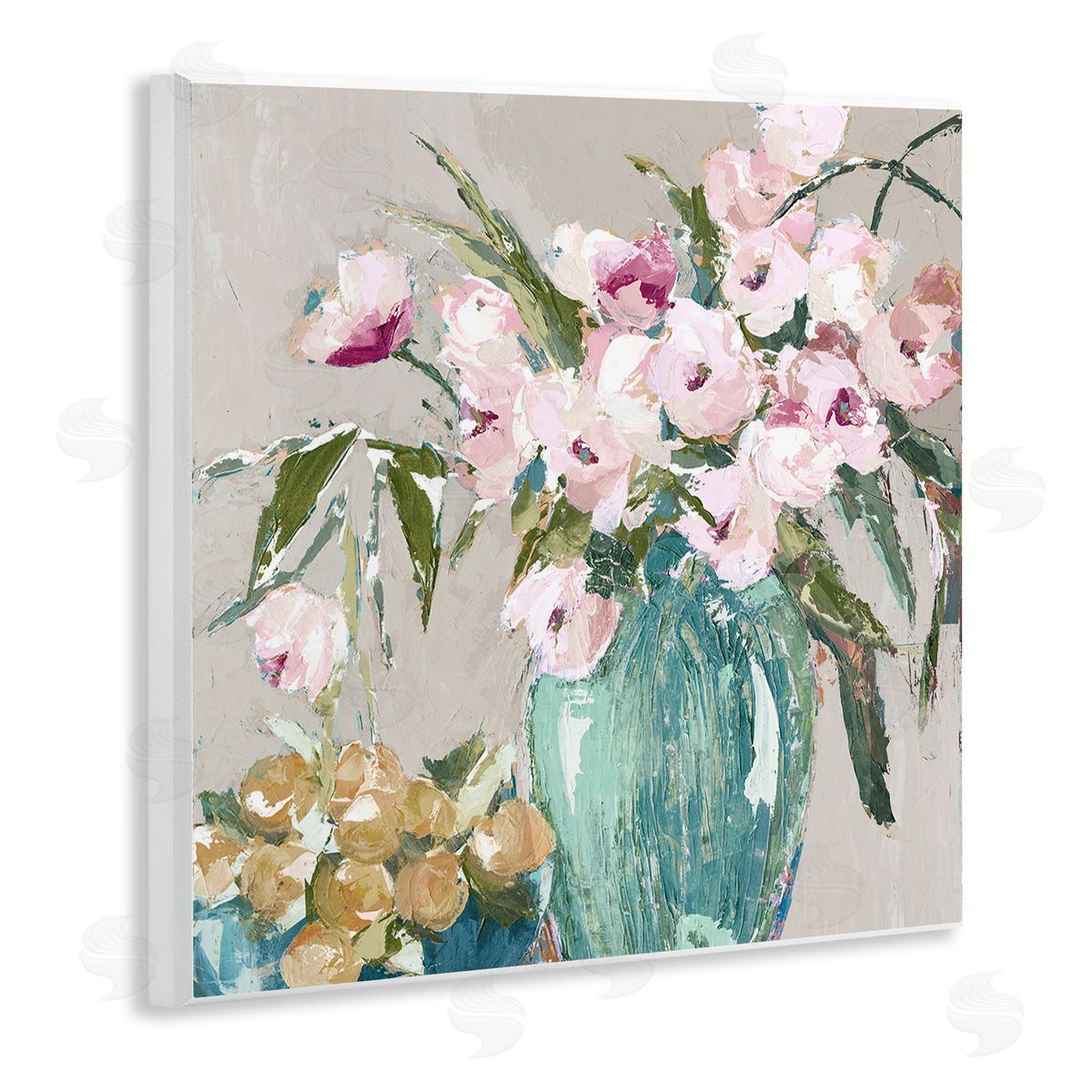 Susan Pepe Fruit And Flowers Arrangement Canvas Wall Art Print