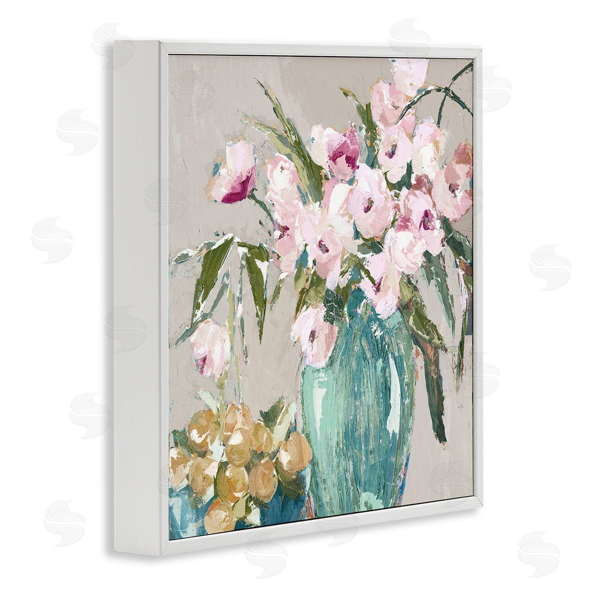 Susan Pepe Fruit And Flowers Arrangement Canvas Wall Art Print