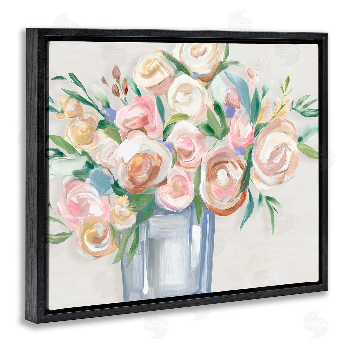 Hannah Dawson Blissful Blooms in Vase Canvas Wall Art Print