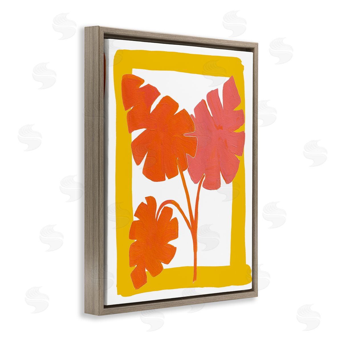 Bronwyn Baker The New Oasis Leaves Canvas Wall Art Print