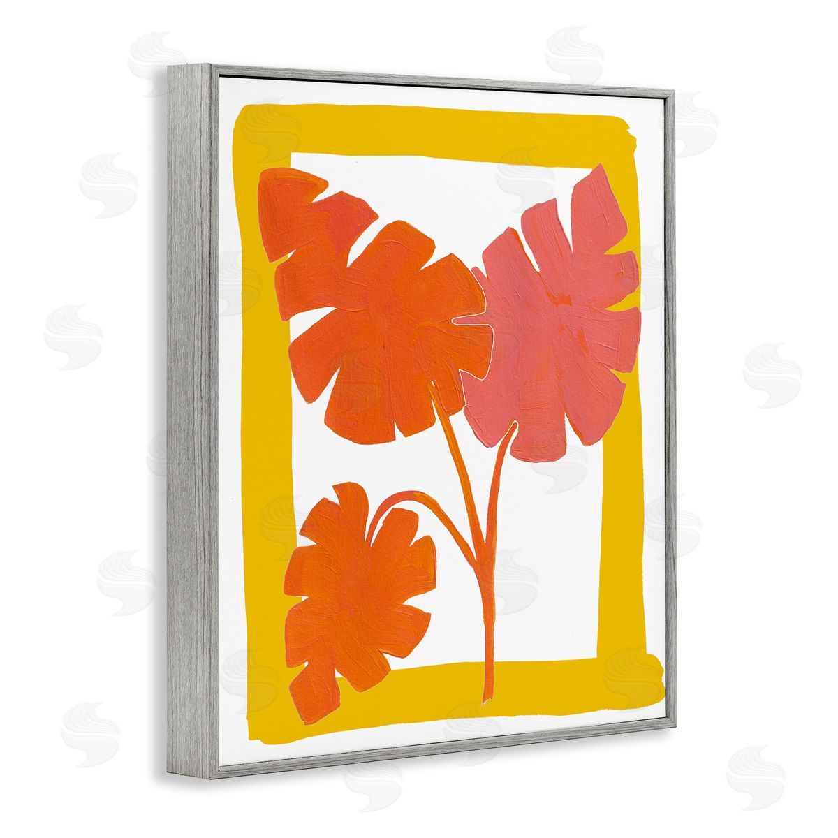 Bronwyn Baker The New Oasis Leaves Canvas Wall Art Print