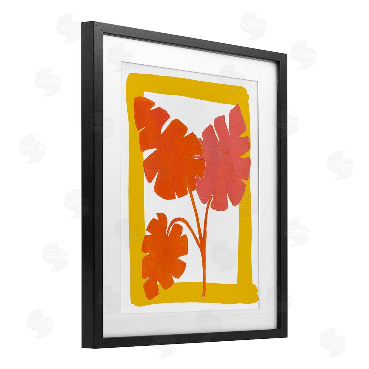 Bronwyn Baker The New Oasis Leaves Canvas Wall Art Print