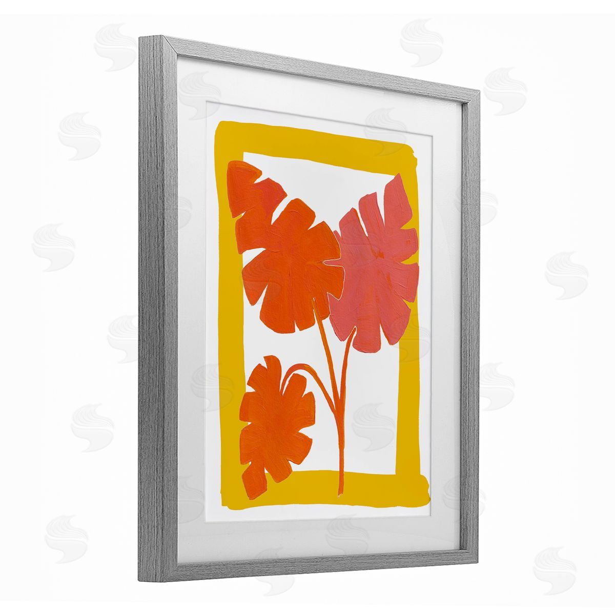 Bronwyn Baker The New Oasis Leaves Canvas Wall Art Print