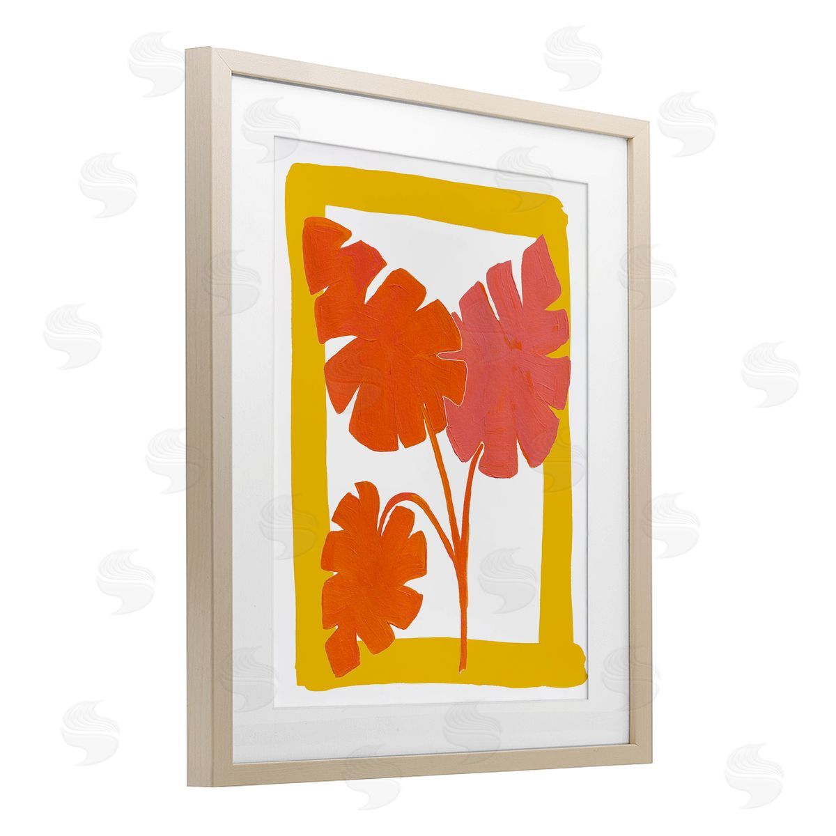 Bronwyn Baker The New Oasis Leaves Canvas Wall Art Print