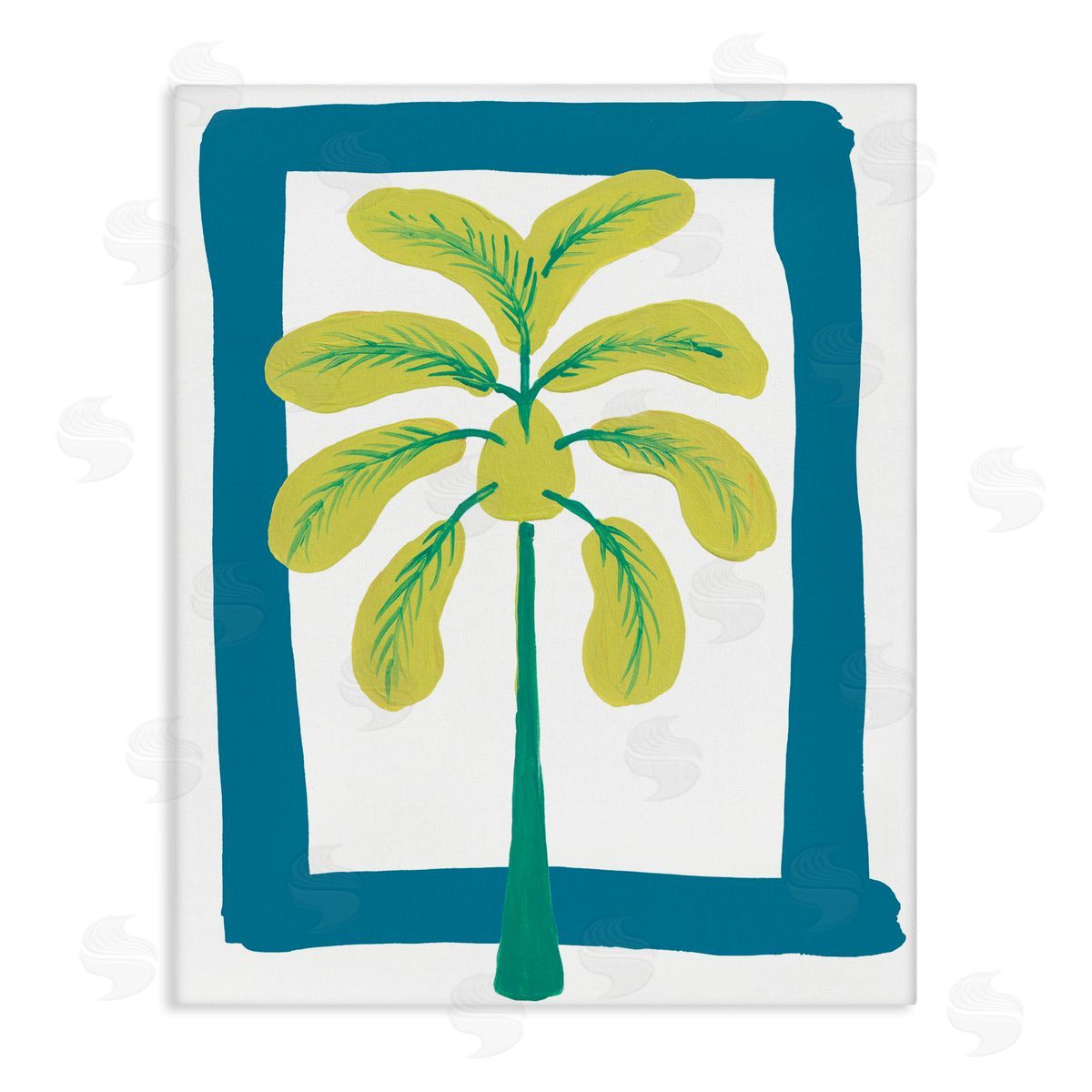 Bronwyn Baker New Oasis Palm Tree Canvas Wall Art Print