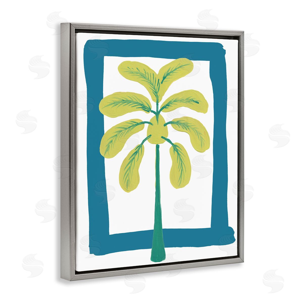 Bronwyn Baker New Oasis Palm Tree Canvas Wall Art Print