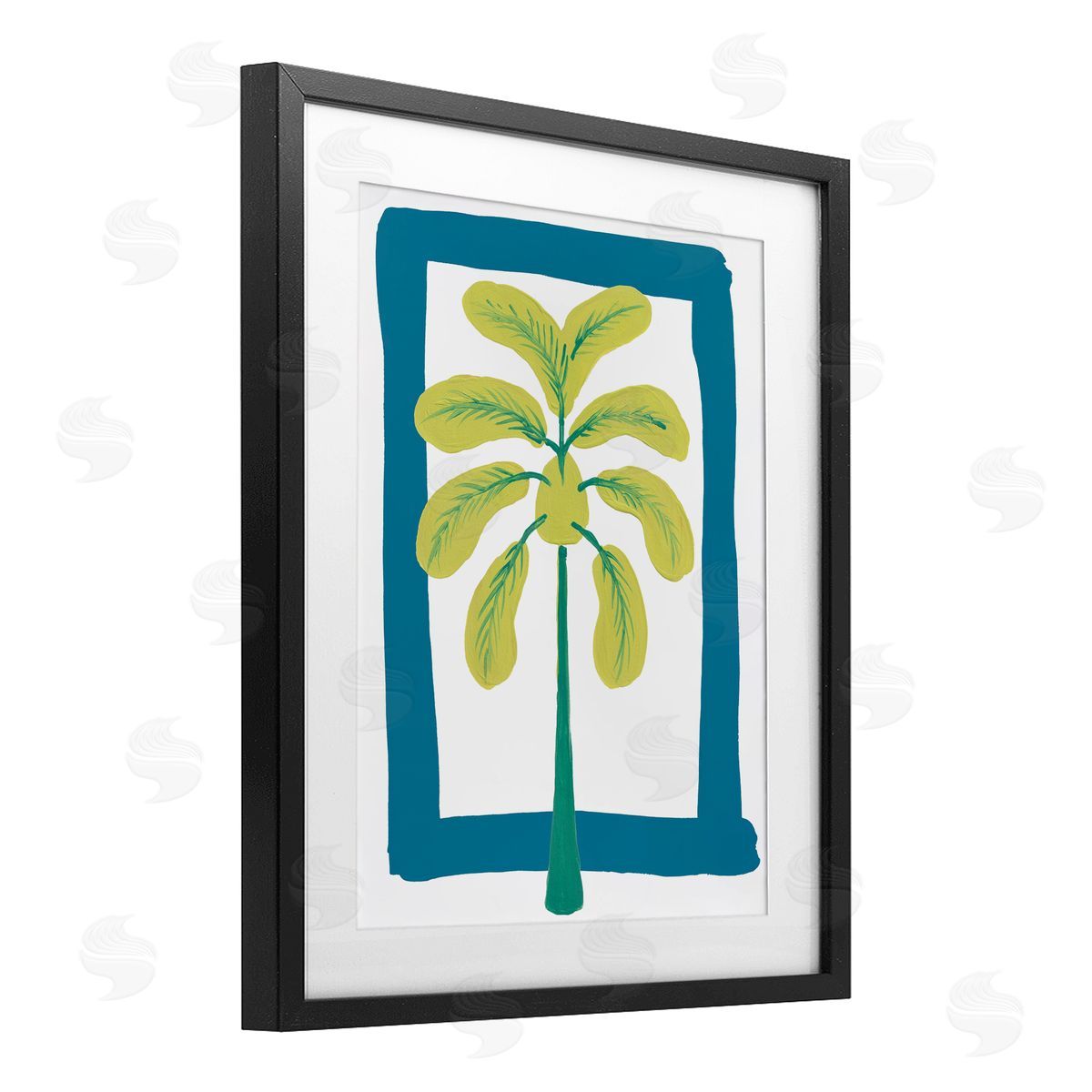 Bronwyn Baker New Oasis Palm Tree Canvas Wall Art Print