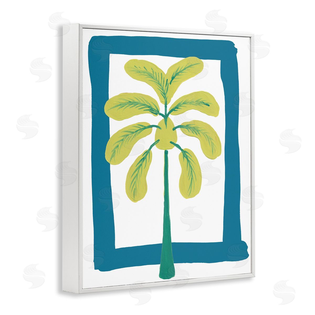 Bronwyn Baker New Oasis Palm Tree Canvas Wall Art Print