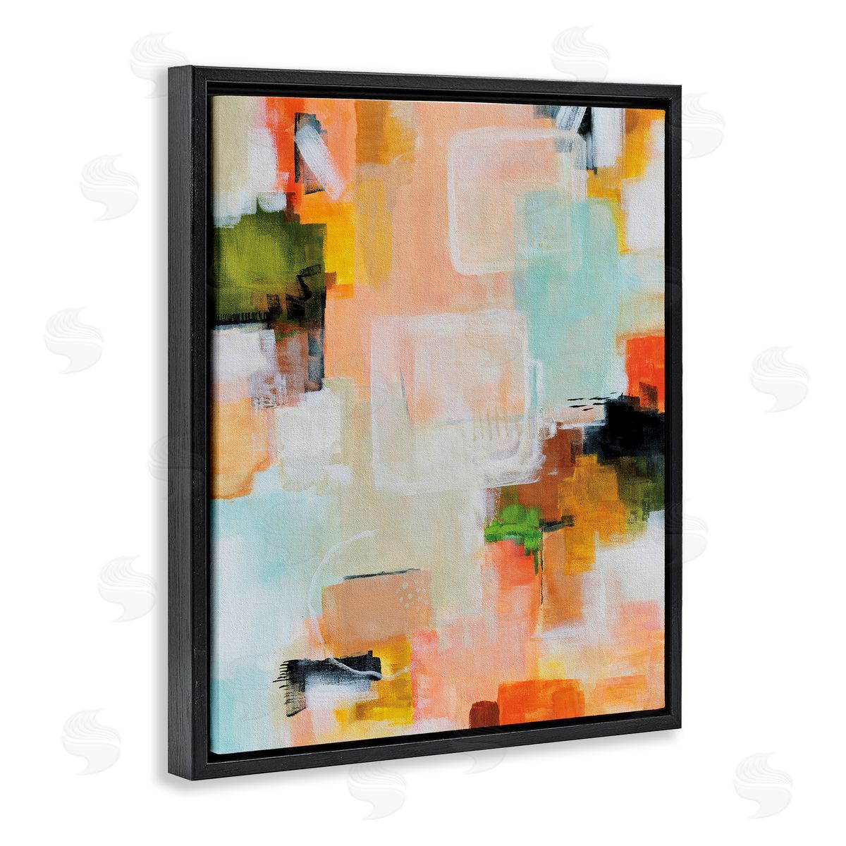 Katherine Irvin Deconstructed Love Abstract Canvas Wall Art Print