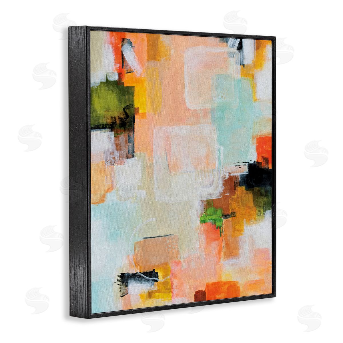 Katherine Irvin Deconstructed Love Abstract Canvas Wall Art Print