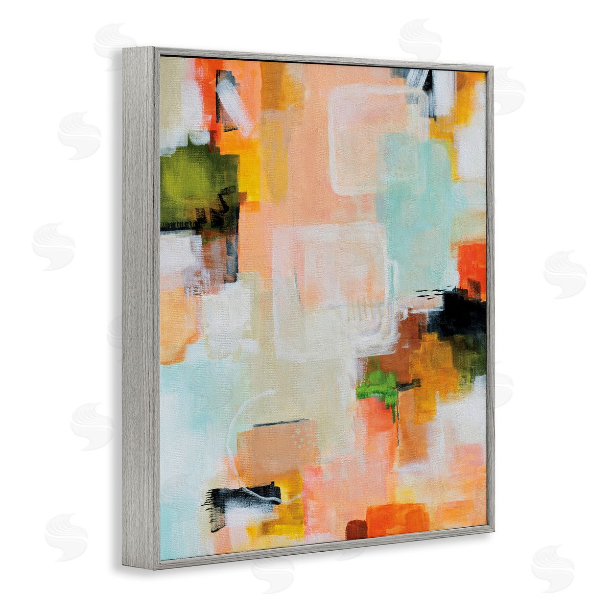Katherine Irvin Deconstructed Love Abstract Canvas Wall Art Print