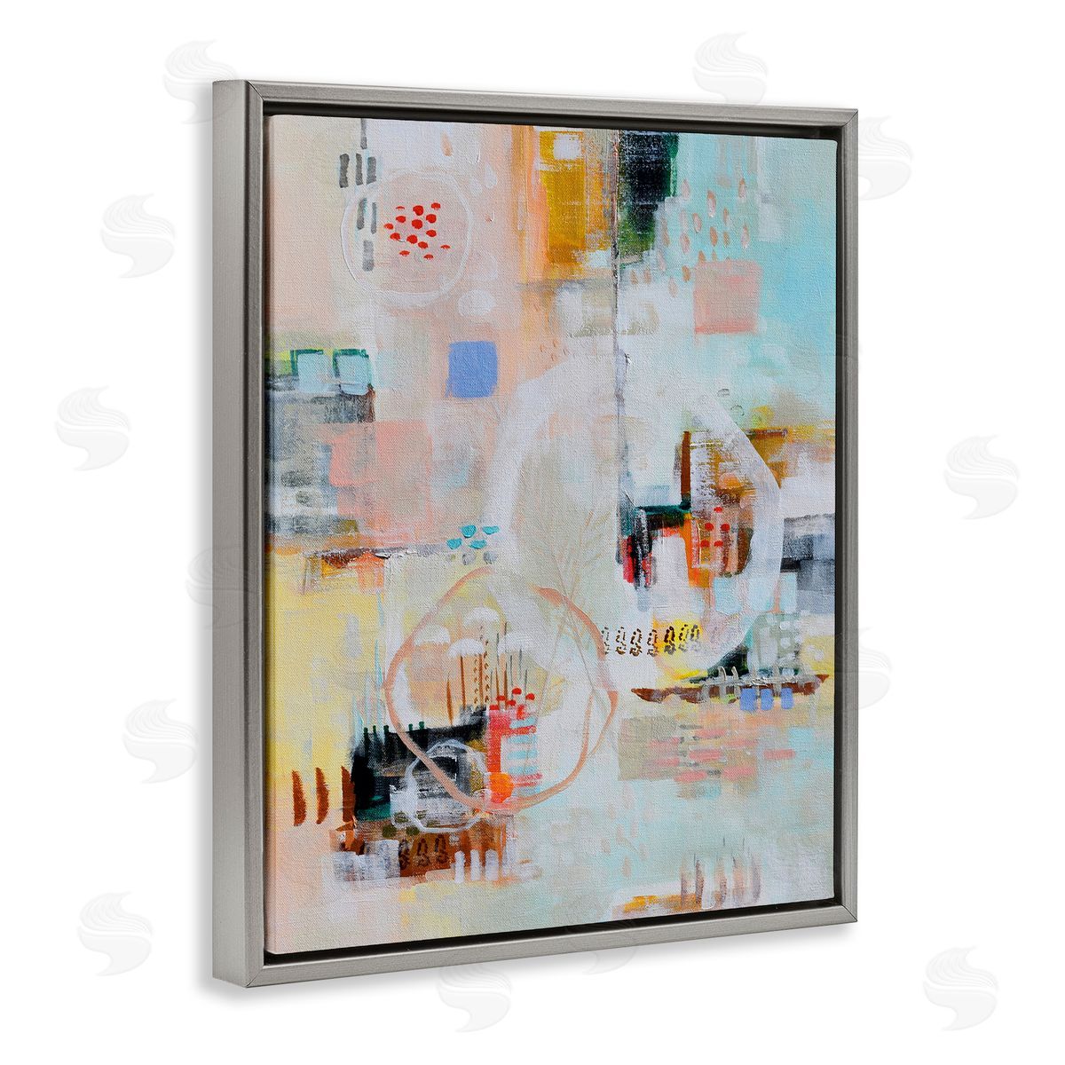 Katherine Irvin Summer Lust Abstraction Canvas Wall Art Print
