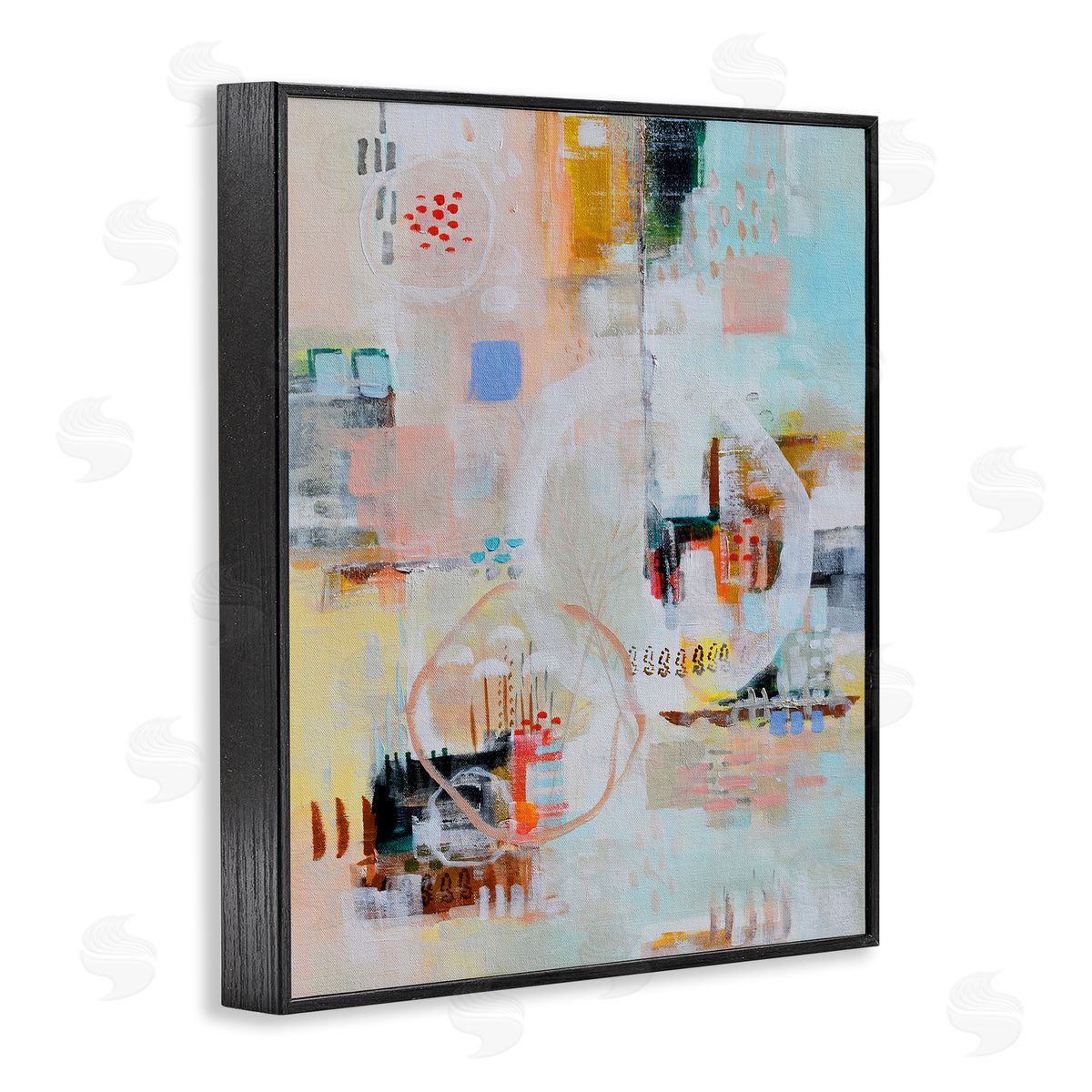 Katherine Irvin Summer Lust Abstraction Canvas Wall Art Print