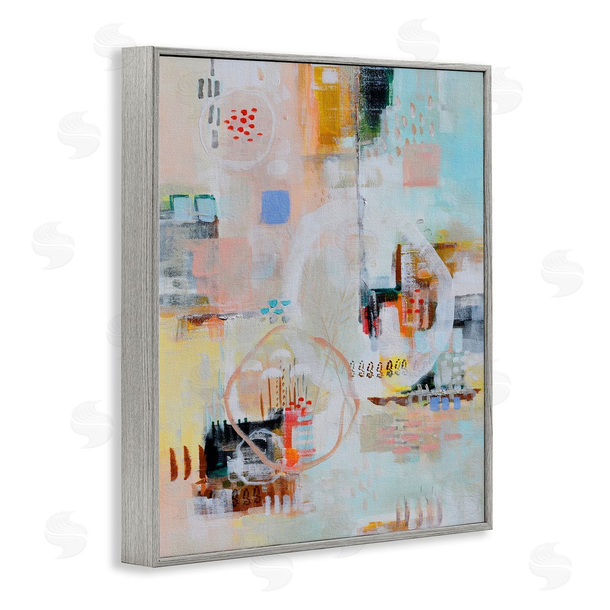 Katherine Irvin Summer Lust Abstraction Canvas Wall Art Print