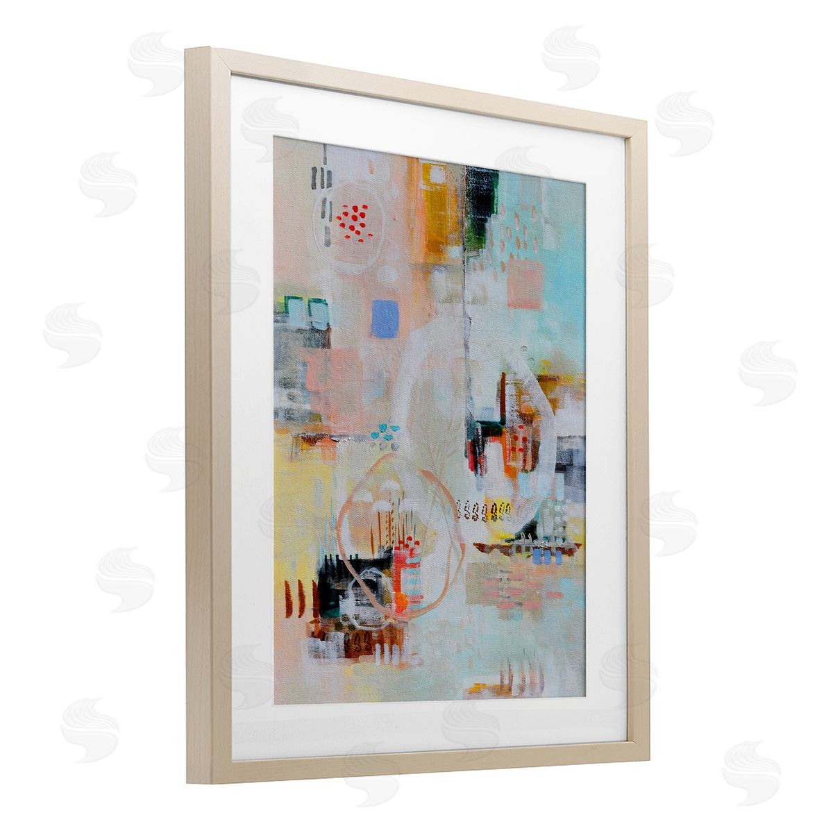 Katherine Irvin Summer Lust Abstraction Canvas Wall Art Print
