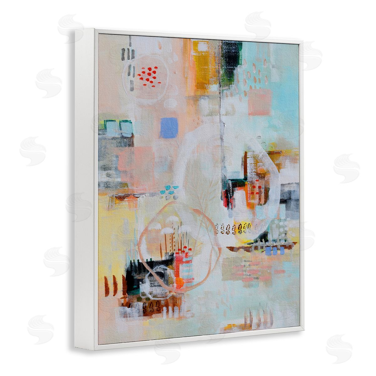 Katherine Irvin Summer Lust Abstraction Canvas Wall Art Print