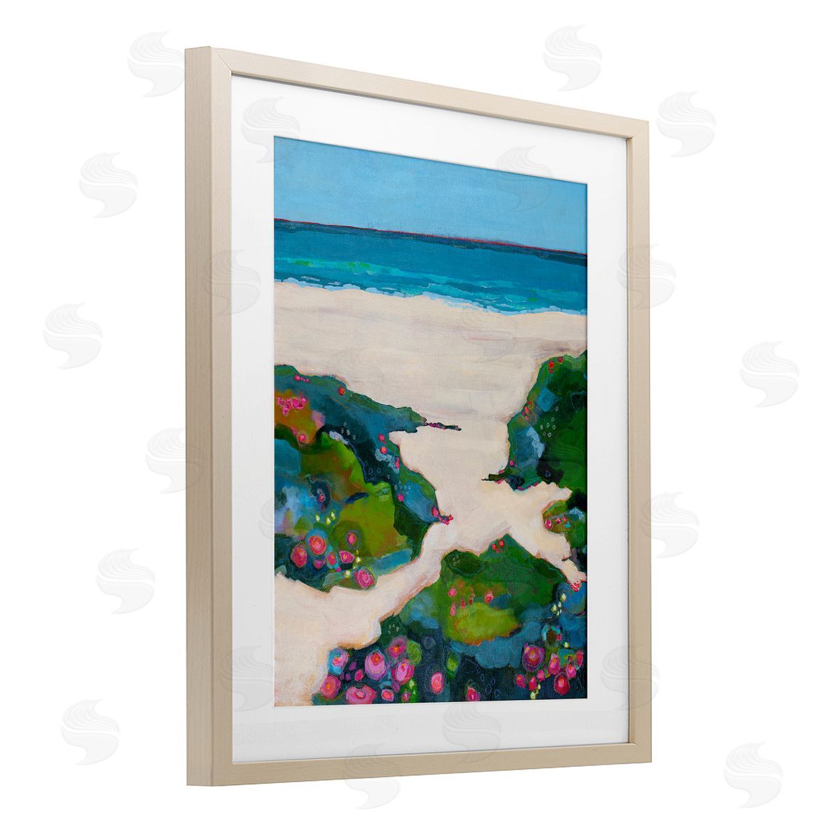 Dorothy Holmes Mohler Coast Is Clear Landscape Canvas Wall Art Print