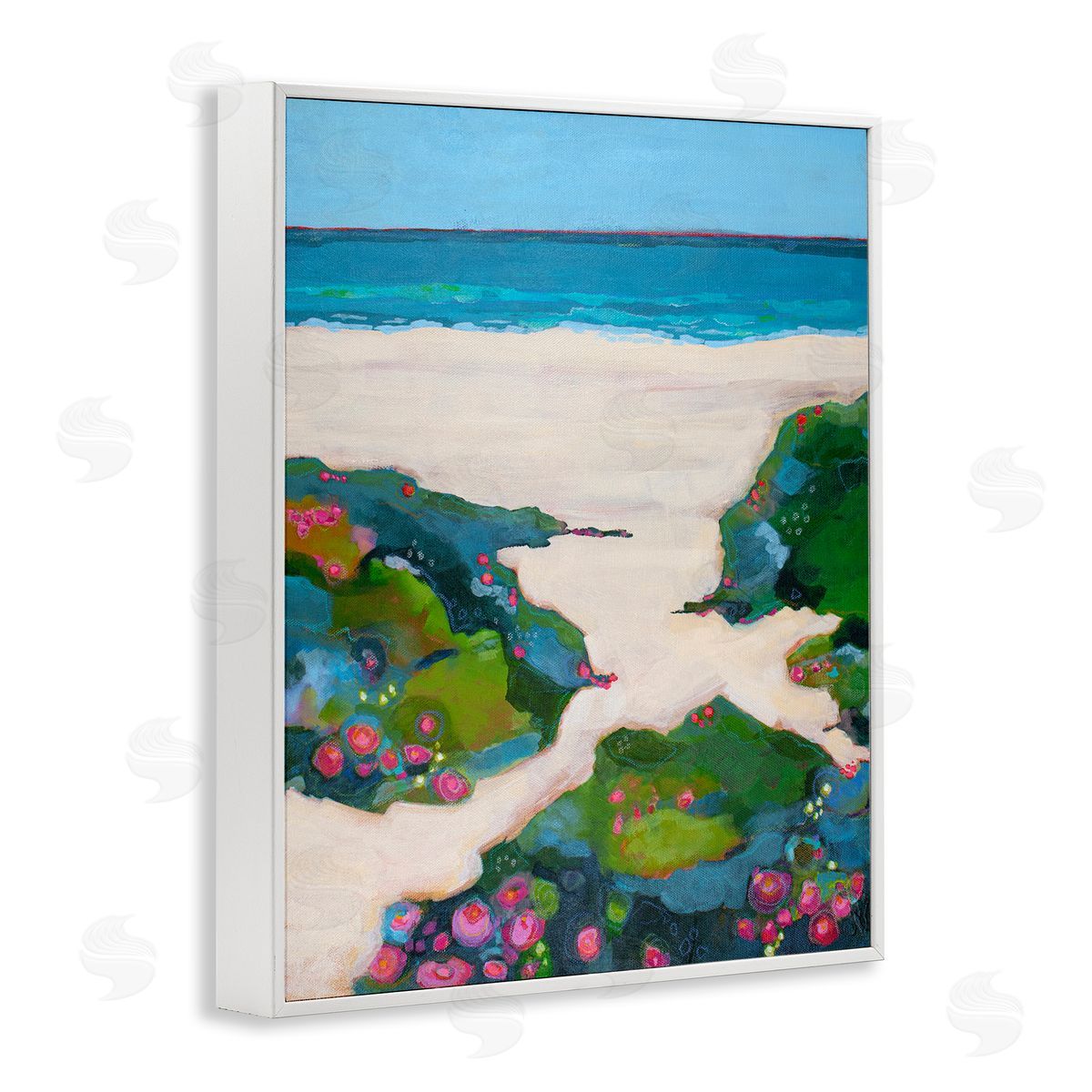 Dorothy Holmes Mohler Coast Is Clear Landscape Canvas Wall Art Print