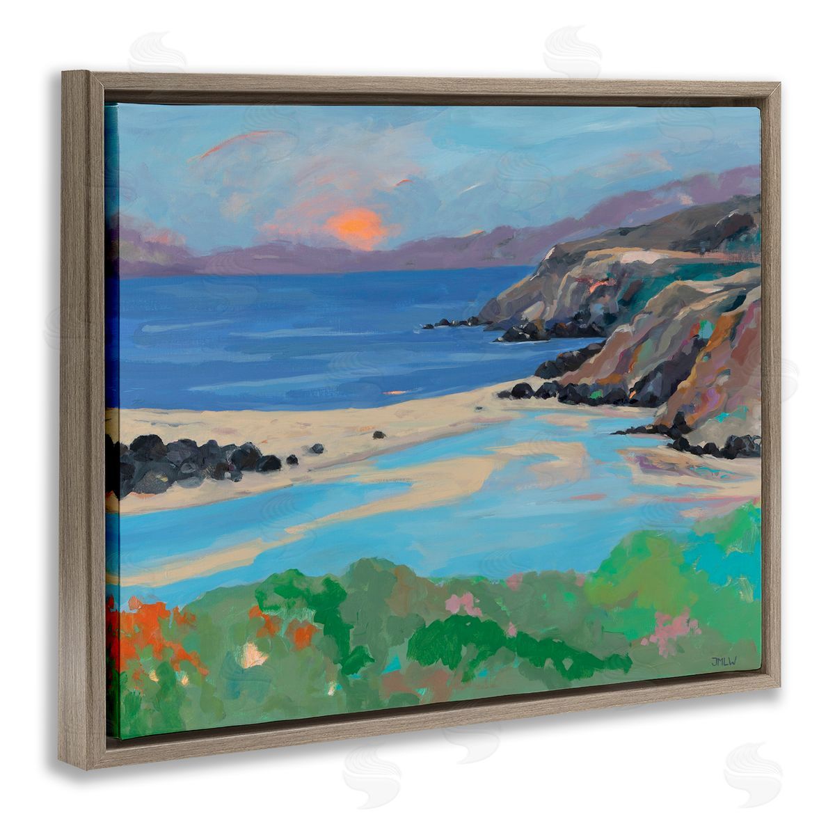 Jenny Wantuch Gualala Point Landscape Canvas Wall Art Print
