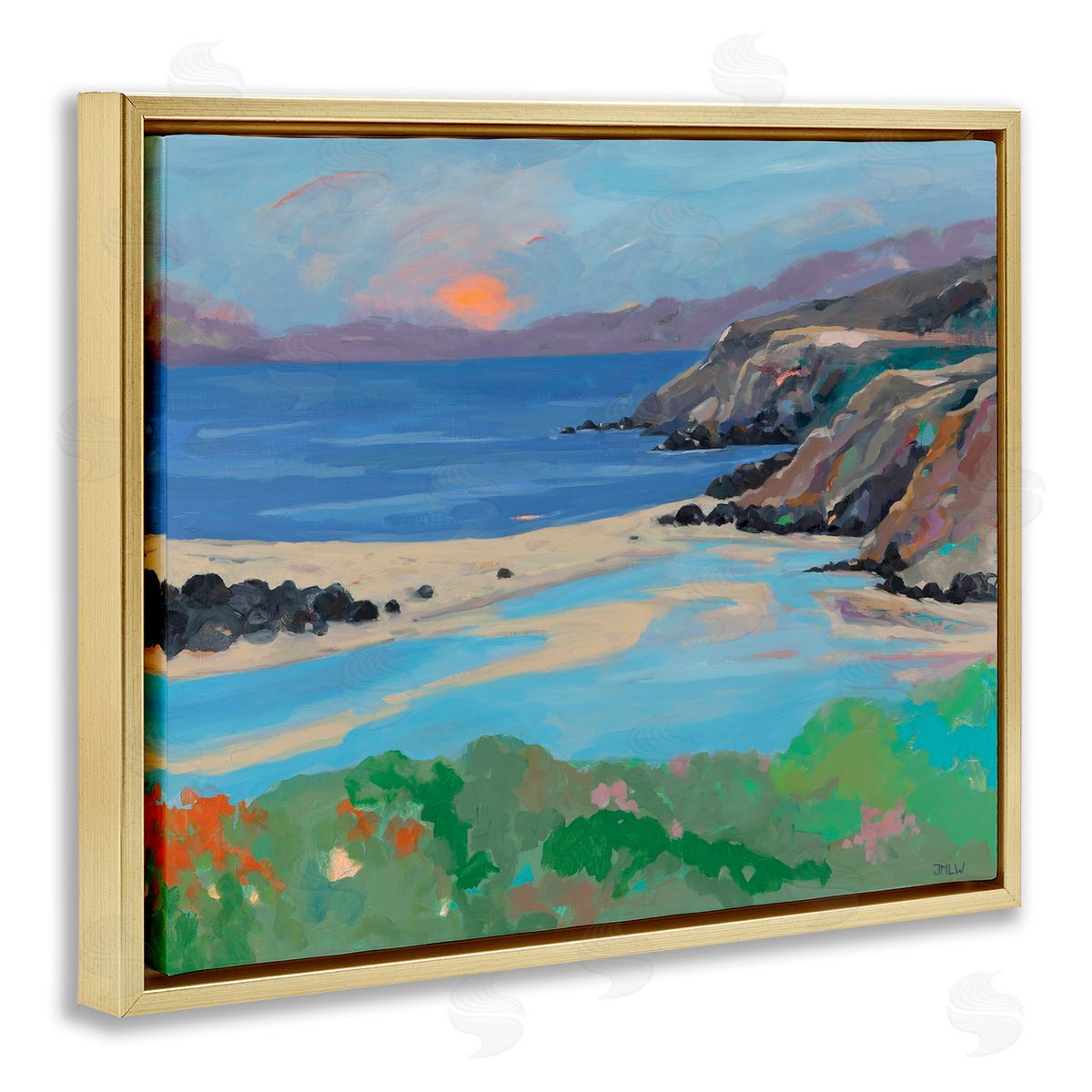 Jenny Wantuch Gualala Point Landscape Canvas Wall Art Print