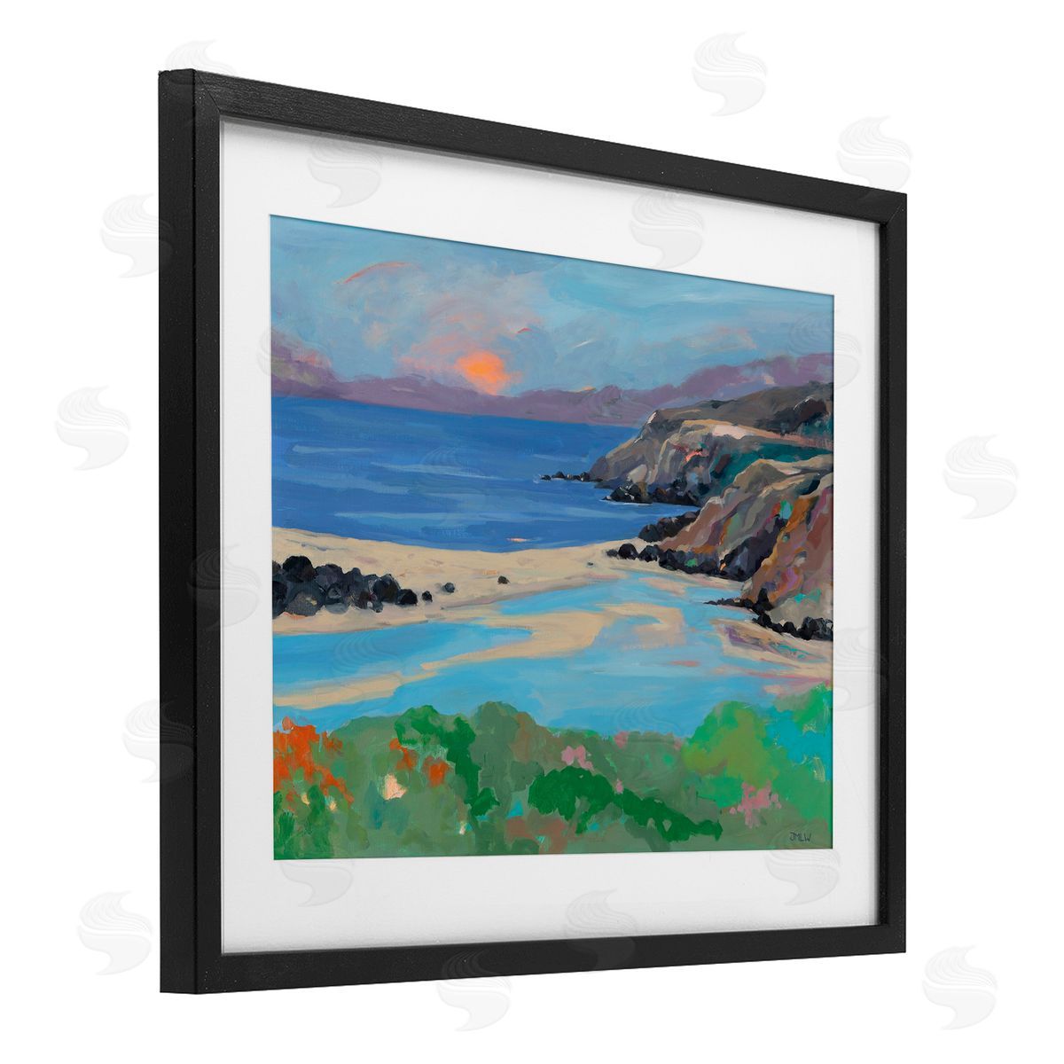 Jenny Wantuch Gualala Point Landscape Canvas Wall Art Print