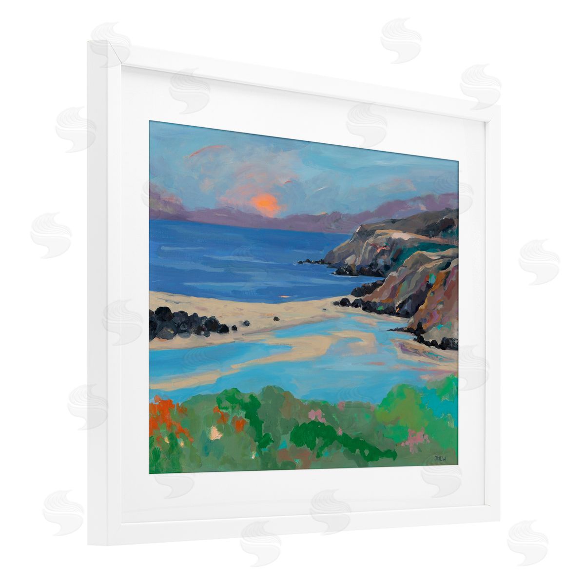 Jenny Wantuch Gualala Point Landscape Canvas Wall Art Print
