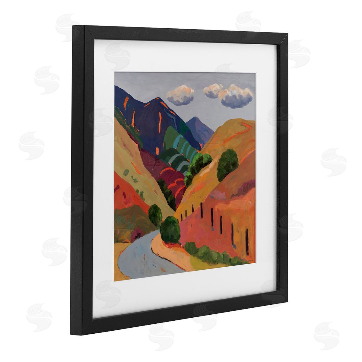 Jenny Wantuch Wanaka Valley Landscape Canvas Wall Art Print