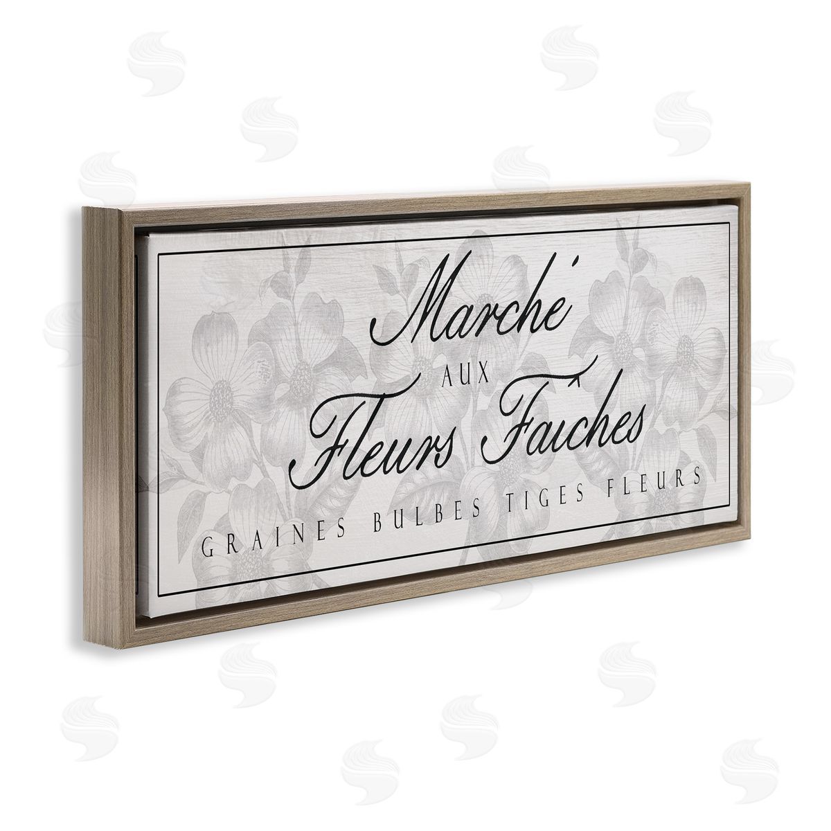 Lil' Rue Vintage French Flower Market Canvas Wall Art Print