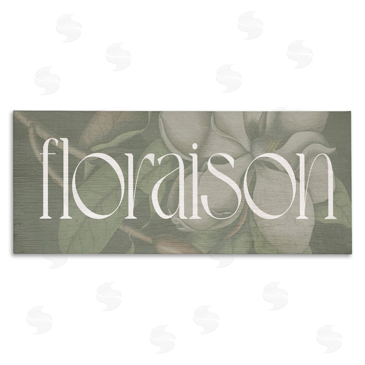 Lil' Rue French Floraison Bloom Canvas Wall Art Print