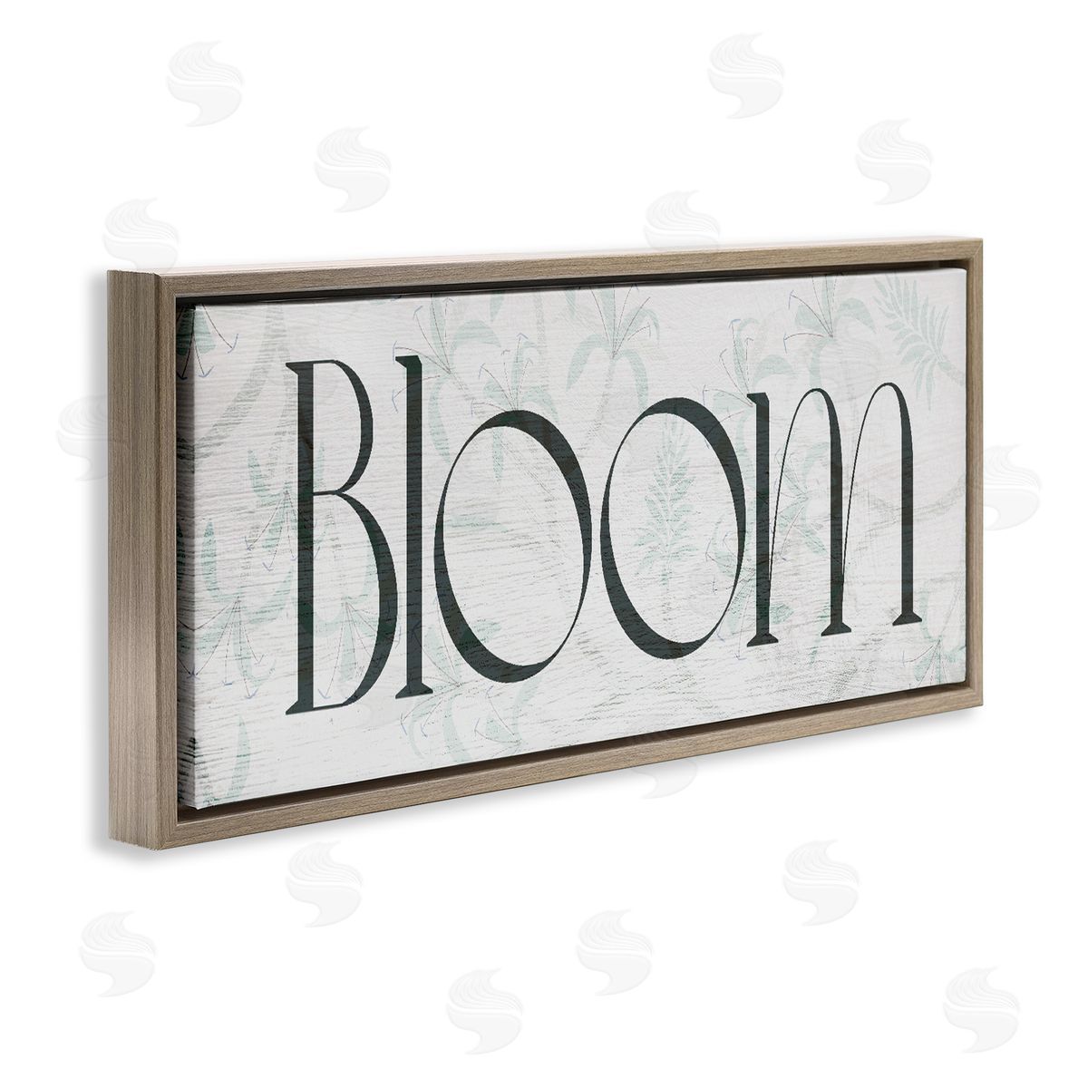 Lil' Rue Bloom on Faded Florals Canvas Wall Art Print