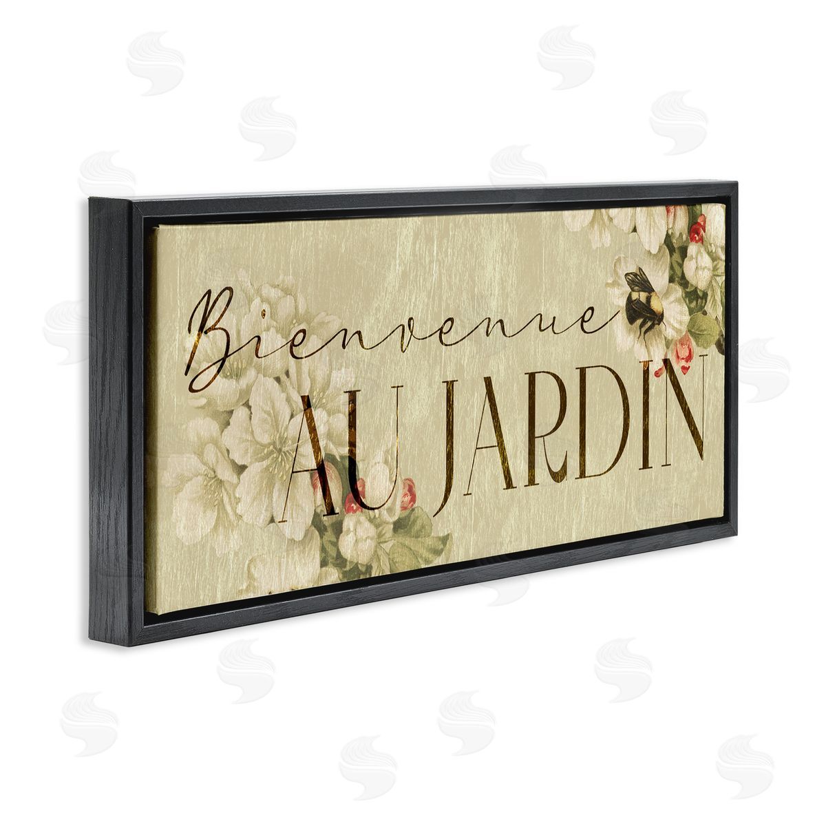 Lil' Rue Vintage Garden Welcome Canvas Wall Art Print