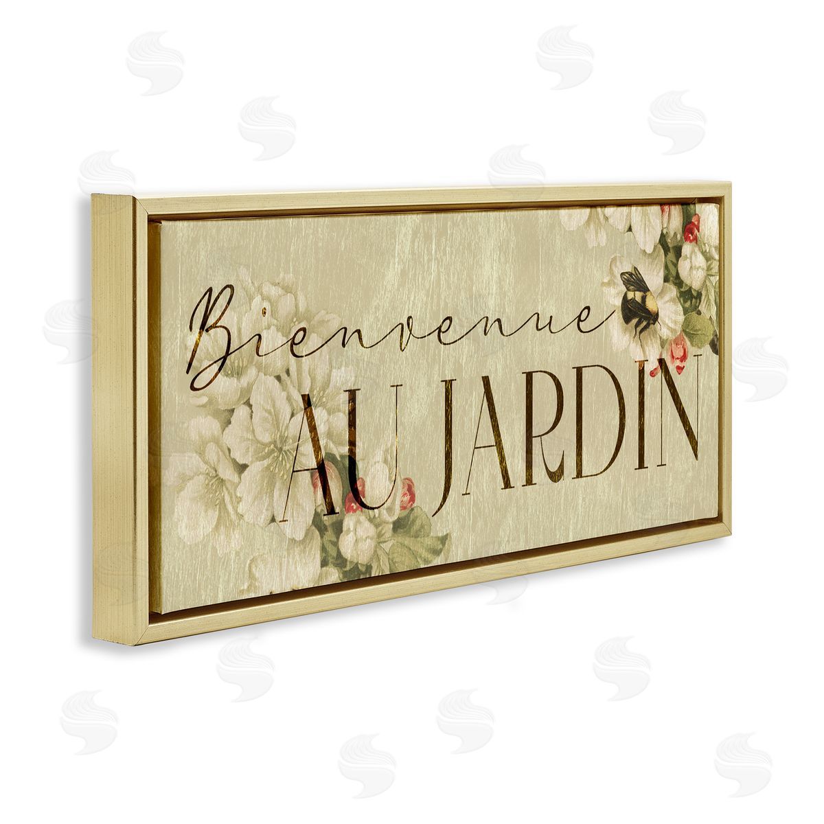 Lil' Rue Vintage Garden Welcome Canvas Wall Art Print