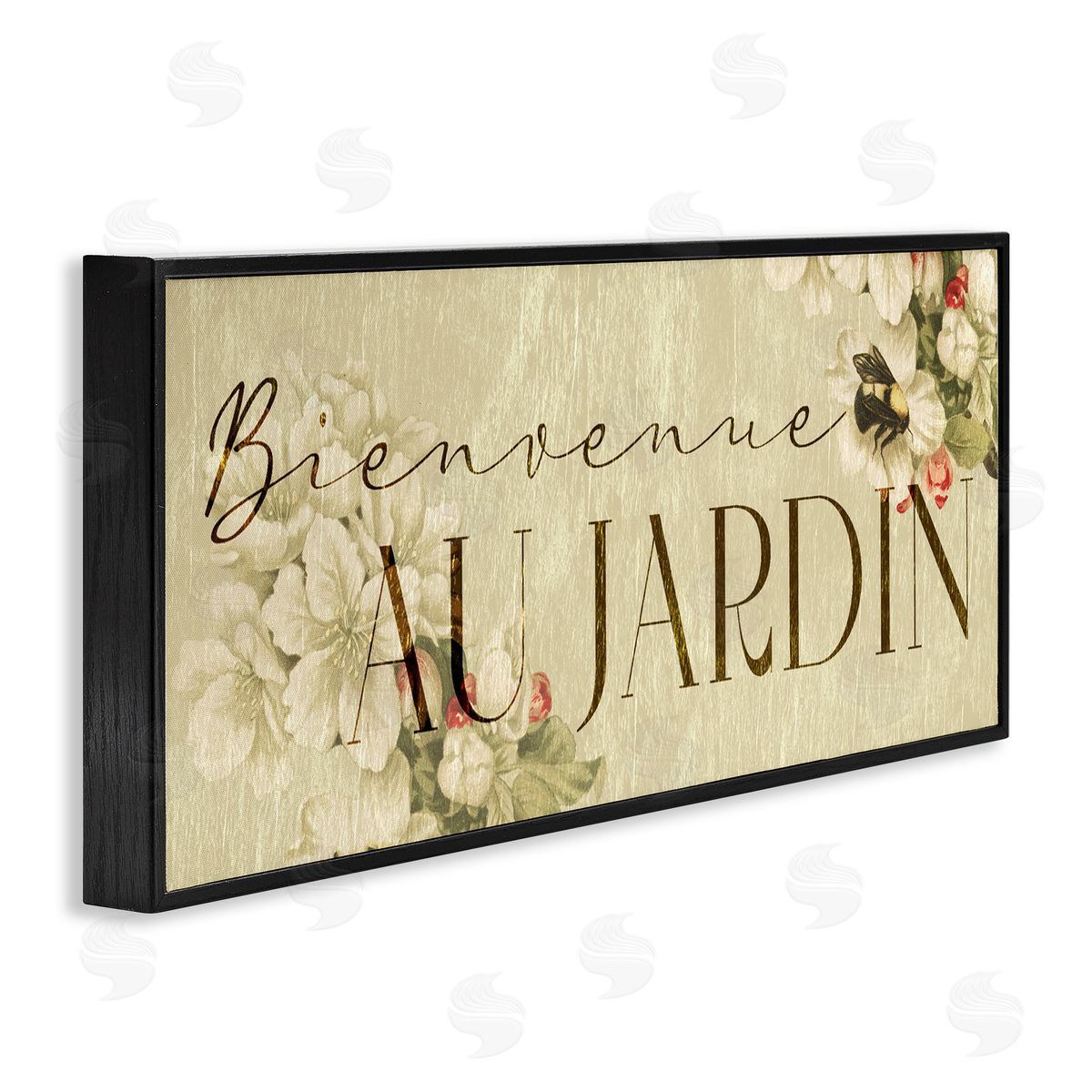 Lil' Rue Vintage Garden Welcome Canvas Wall Art Print