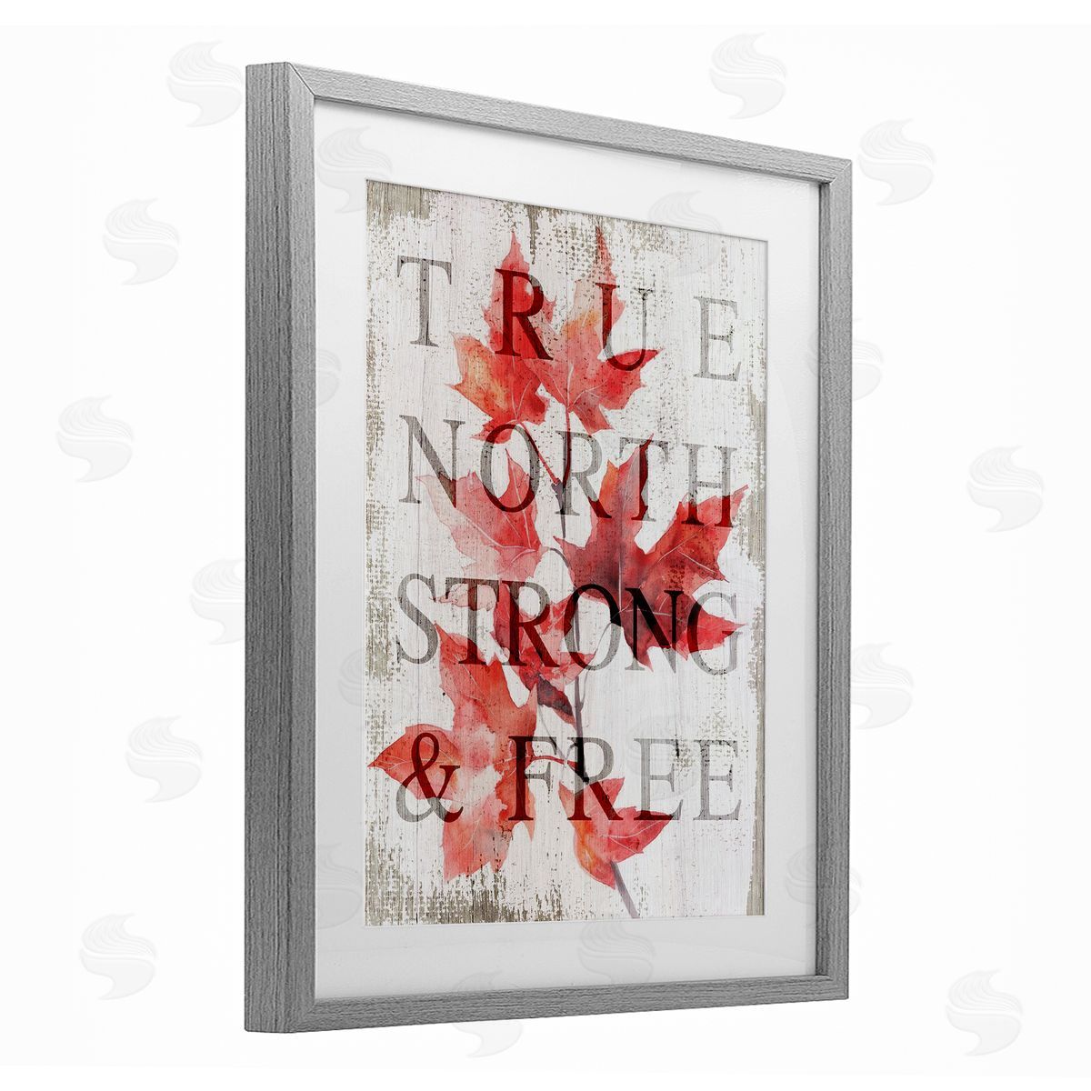 Lil' Rue True North Strong & Free Canvas Wall Art Print