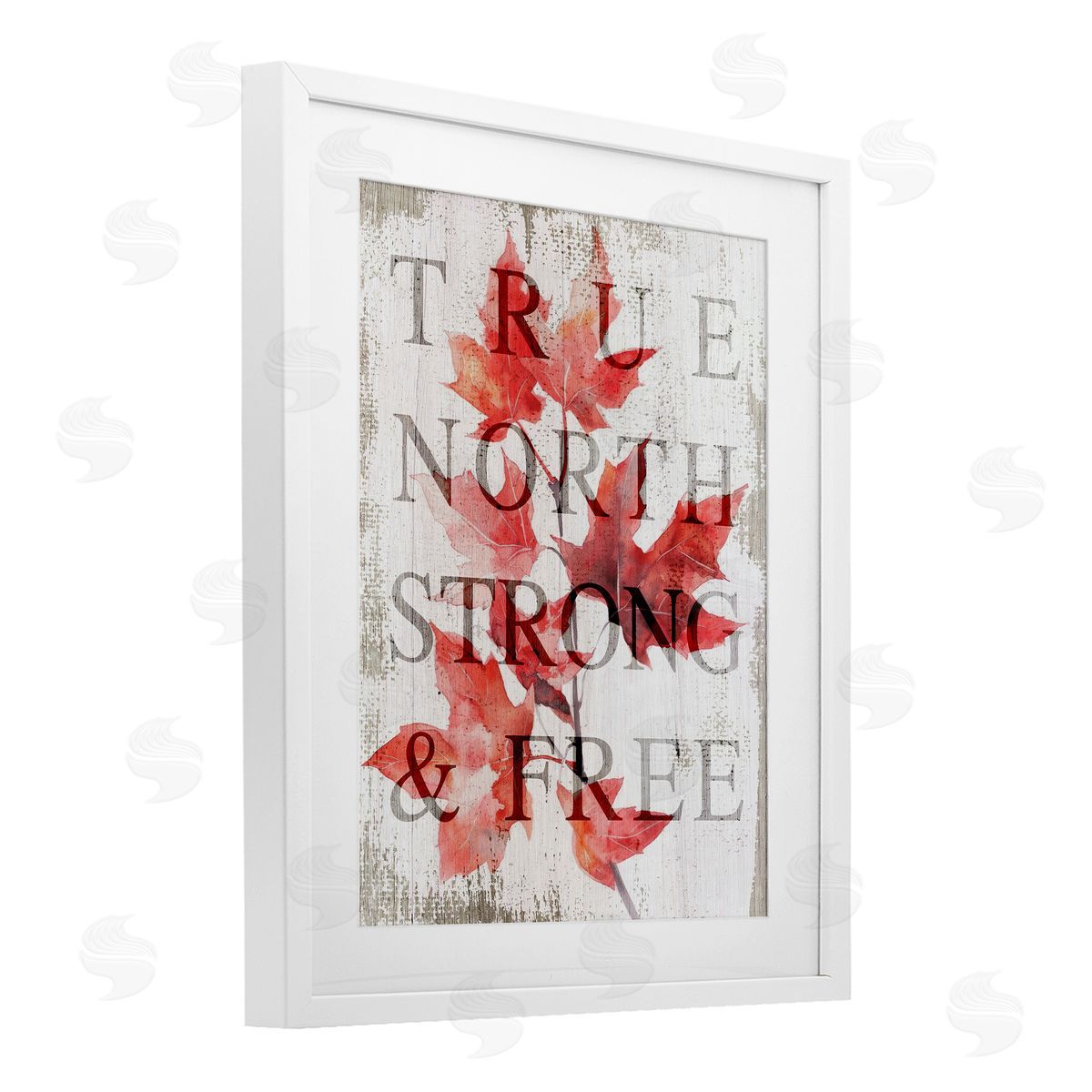 Lil' Rue True North Strong & Free Canvas Wall Art Print