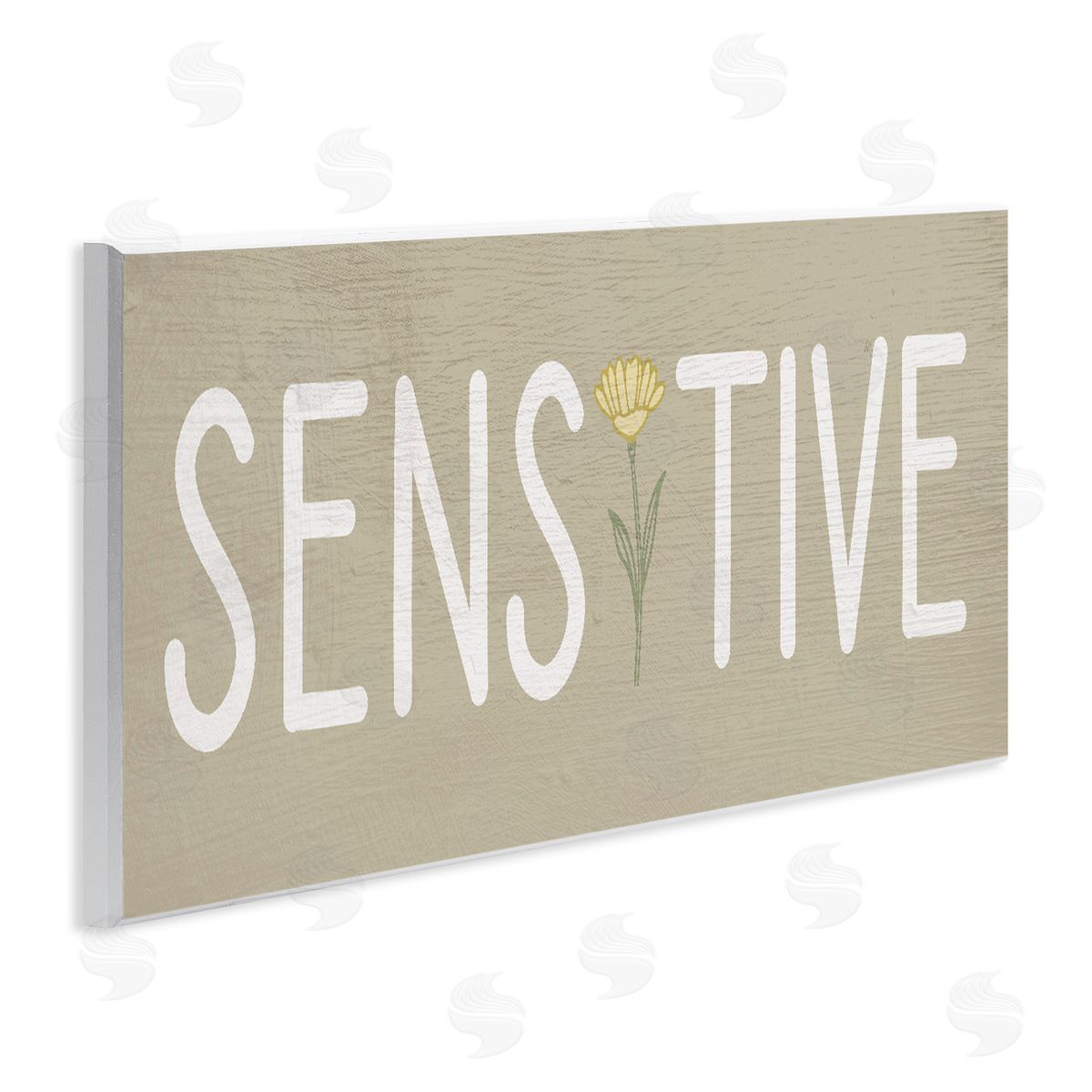 Lil' Rue Sensitive Cottage Floral Canvas Wall Art Print
