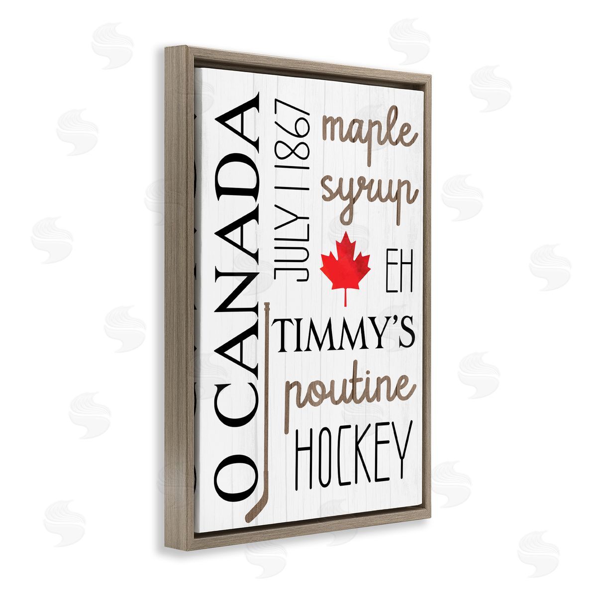 Lil' Rue Canada Hobbies & History Canvas Wall Art Print
