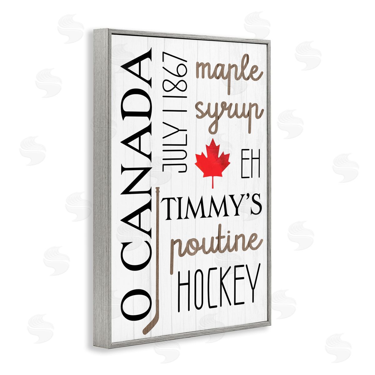 Lil' Rue Canada Hobbies & History Canvas Wall Art Print