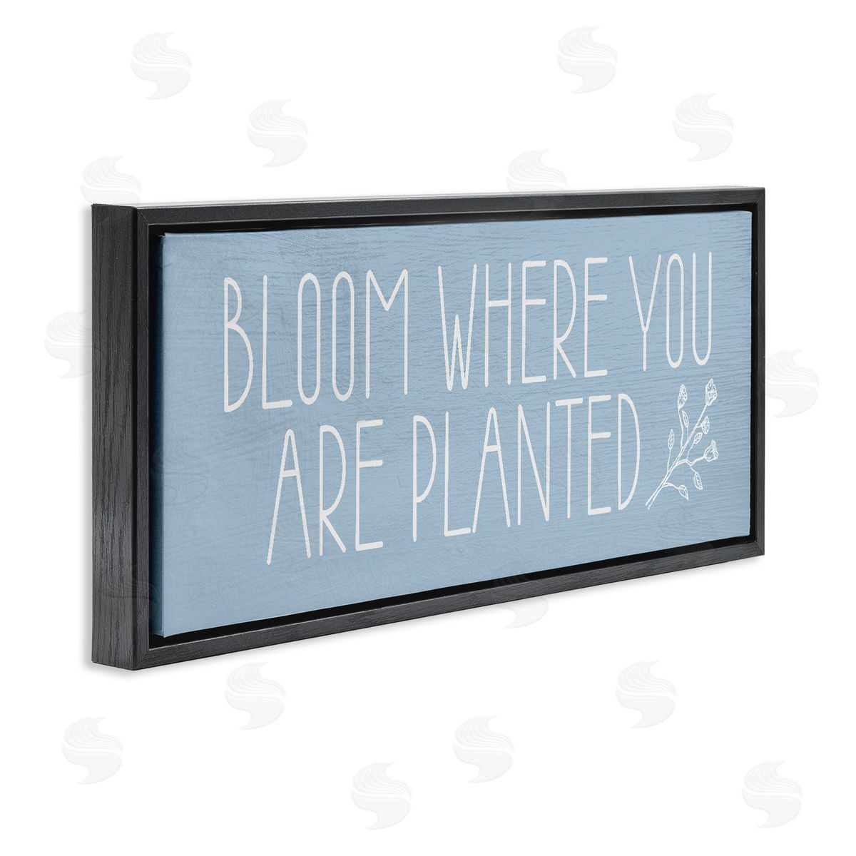Lil' Rue Bloom Where You Are Planted Canvas Wall Art Print
