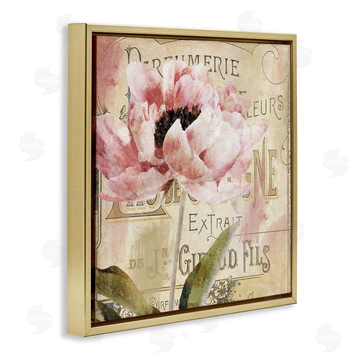 Sophie 6 Jardin Rouge Vintage Blossom Canvas Wall Art Print