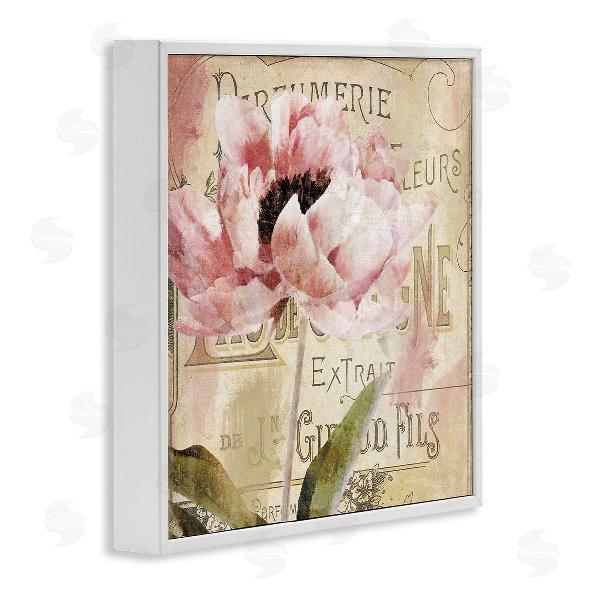 Sophie 6 Jardin Rouge Vintage Blossom Canvas Wall Art Print