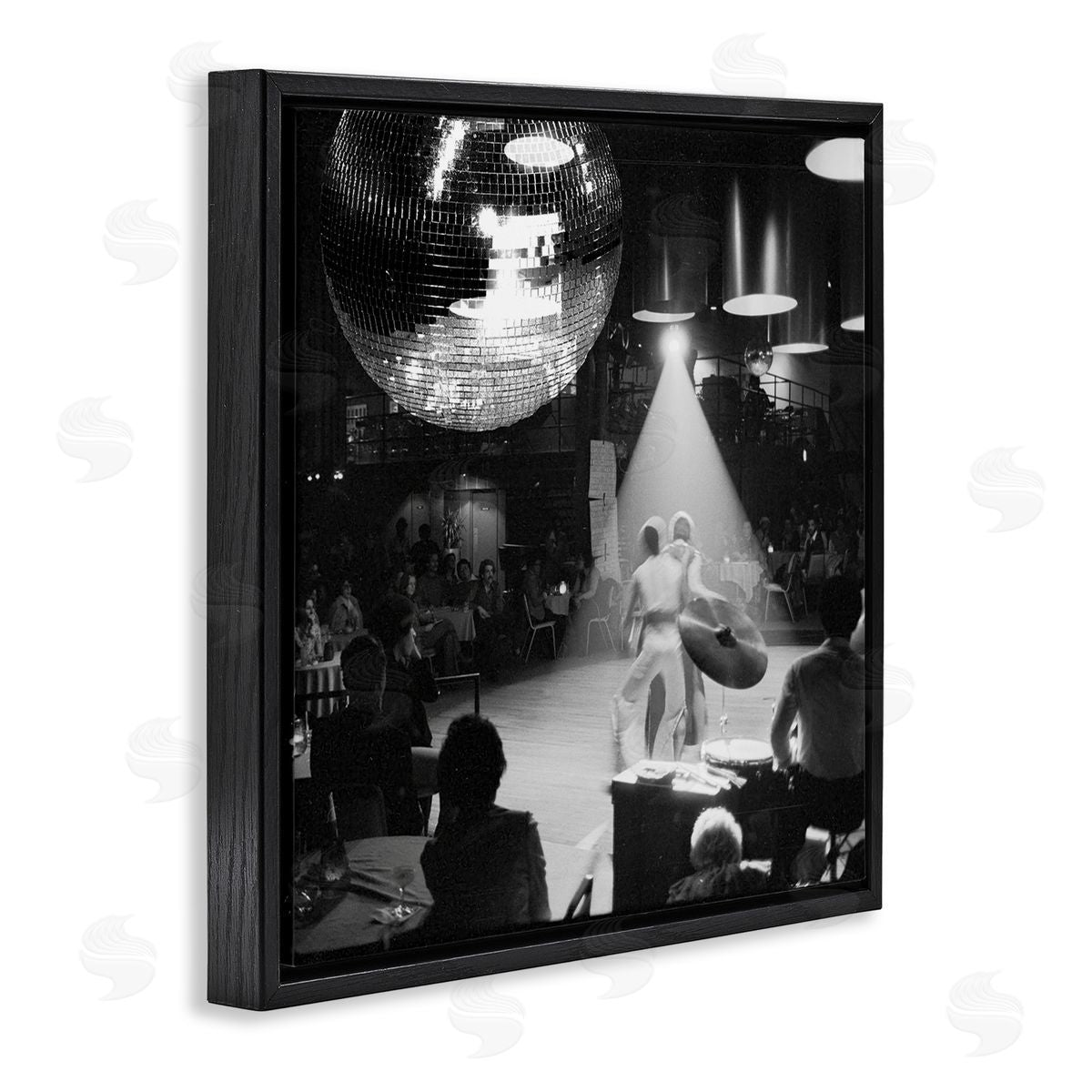 Sophie 6 Vintage Disco Dance Floor Canvas Wall Art Print