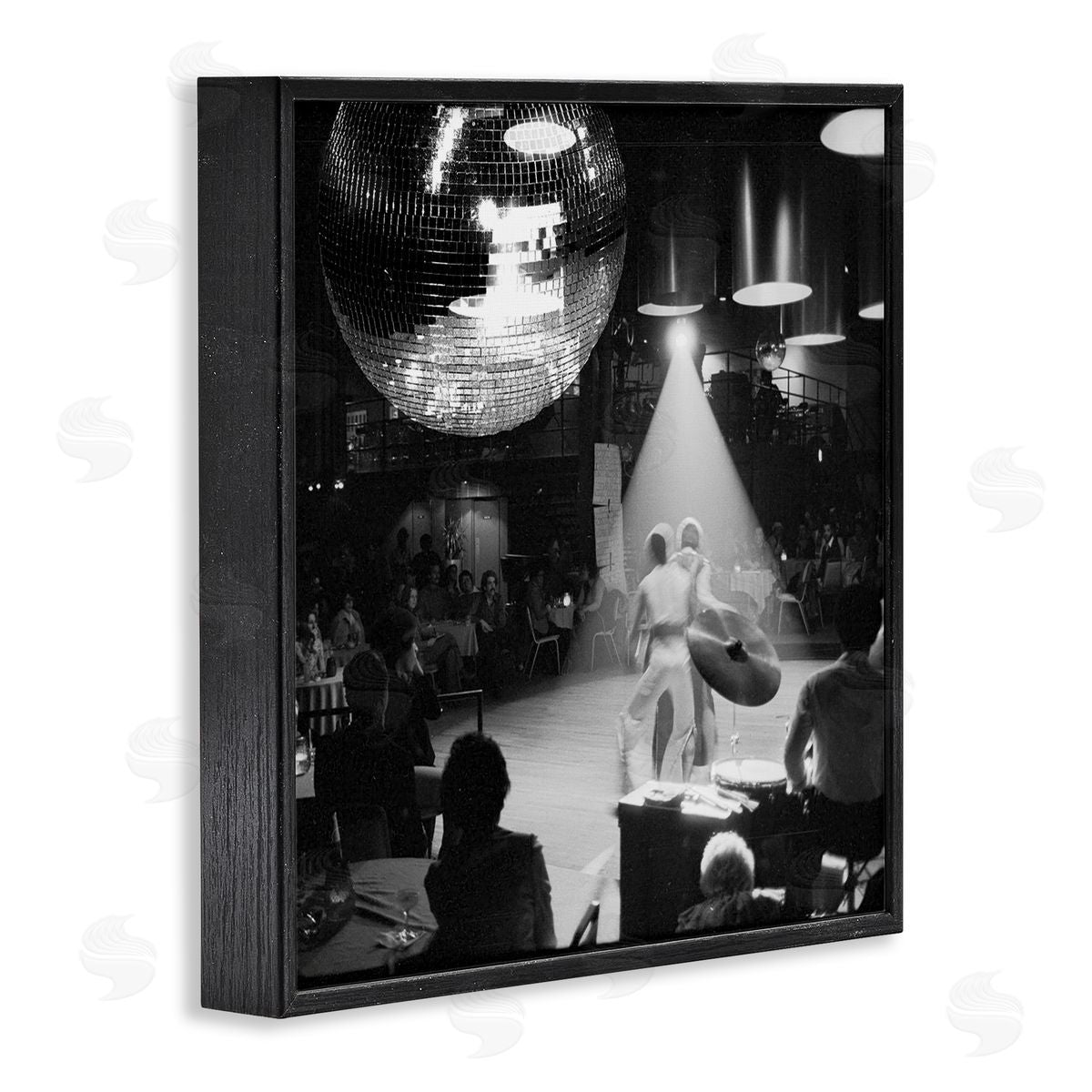 Sophie 6 Vintage Disco Dance Floor Canvas Wall Art Print