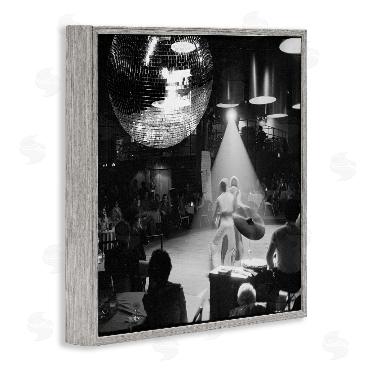 Sophie 6 Vintage Disco Dance Floor Canvas Wall Art Print