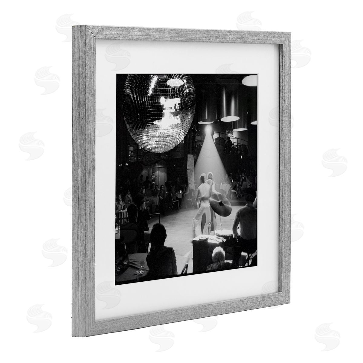 Sophie 6 Vintage Disco Dance Floor Canvas Wall Art Print